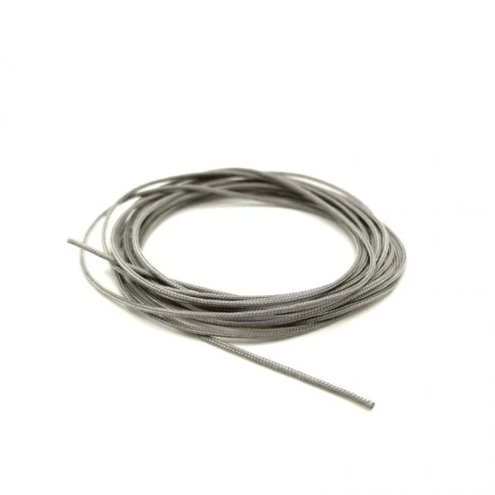 Yamamoto YMPTUN67 1/24 Braided Hose Line Gray 1mm (length 2m) - Model Cars