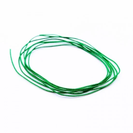 Yamamoto YMPTUN88 1/24 Braided Hose Line Green 0.3mm (length 1m) - Model Cars