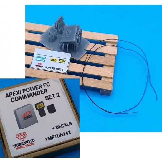 Yamamoto YMPTUN141 1/24 APEXi Power FC Controler and ECU - Model Cars