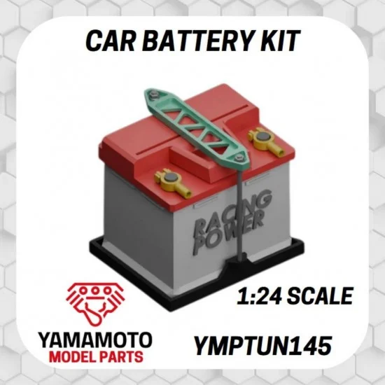Yamamoto YMPTUN145 1/24 Car Battery kit - Model Cars