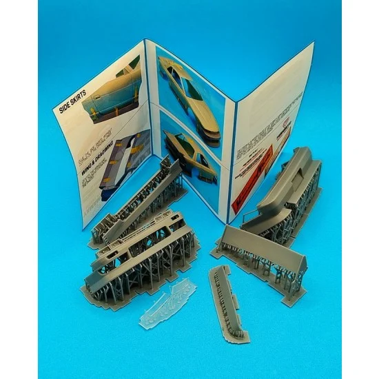 Yamamoto YMPTUN149 1/24 Nissan Silvia S13 Aggressive Line Body Kit for Tamiya kit #24367 - Model Cars