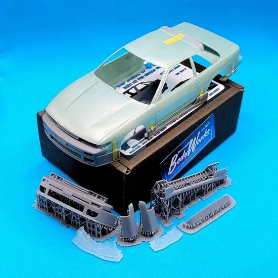 Yamamoto YMPTUN152 1/24 NISMO Aero Style Body kit for Tamiya S13 #24078 - Model Cars