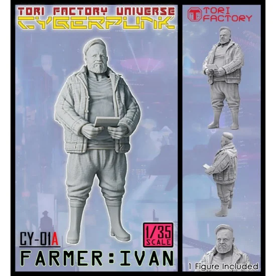 Tori Factory CY-01A 1/35 Tori Factory Cyberpunk - Farmer Ivan