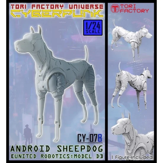 Tori Factory CY-07B 1/24 Tori Factory Cyberpunk - Robot Collie United Robotics Model D