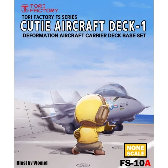 Tori Factory FS-10A None Scale Cutie Aircraft Deck Set #1