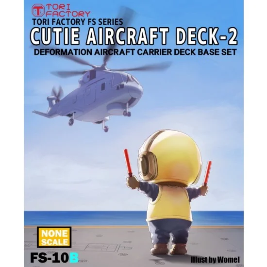 Tori Factory FS-10B None Scale Cutie Aircraft Deck Set #2