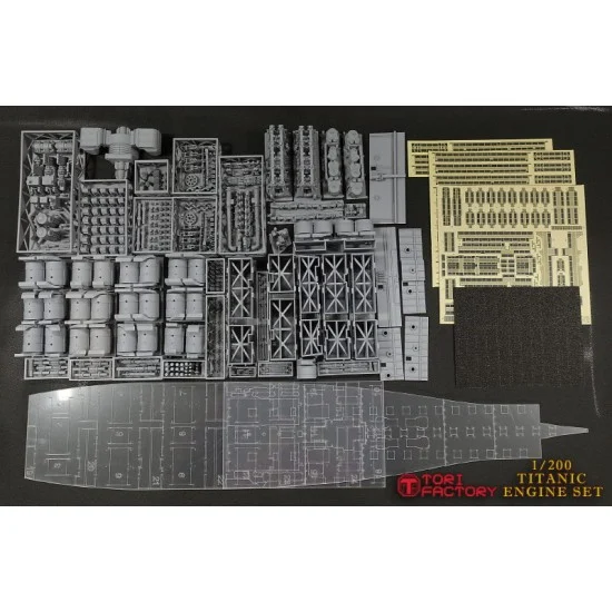 Tori Factory FS-21 1/200 RMS Titanic Engine Set for Trumpeter kit