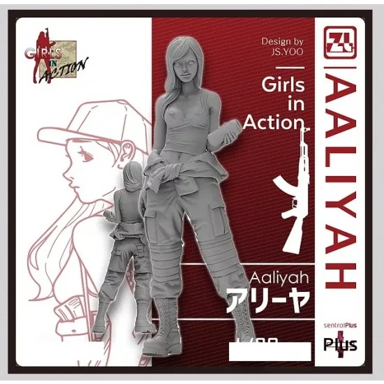 Tori Factory BS-001 1/16 Girls in Action Series - Aaliyah (resin figure)