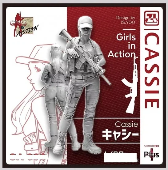 Tori Factory GC-003 1/24 Girls in Action Series - Cassie (resin figure)