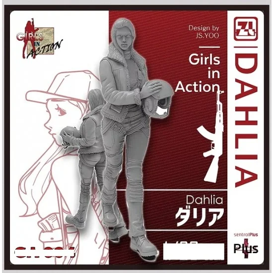 Tori Factory GC-004 1/24 Girls in Action Series - Dahlia (resin figure)