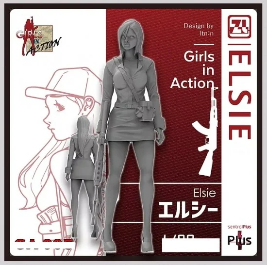 Tori Factory GA-005 1/20 Girls in Action Series - Elsie (resin figure)