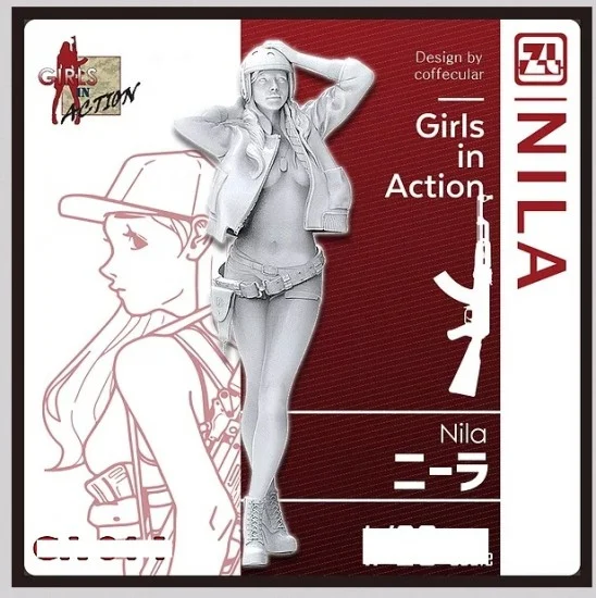 Tori Factory GC-014 1/24 Girls in Action Series - Nila (resin figure)