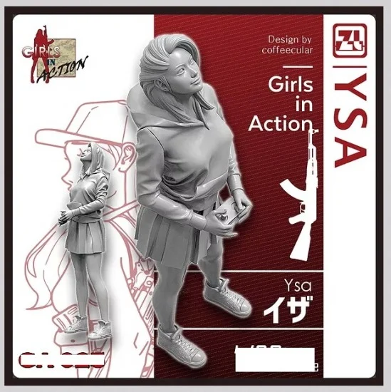 Tori Factory GC-025 1/24 Girls in Action Series - Ysa (resin figure)