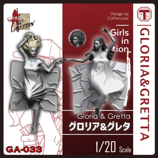 Tori Factory GA-033 1/20 Girls in Action Series - Gloria & Gretta (2 figures)