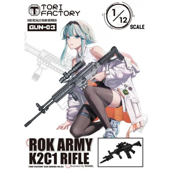 Tori Factory GUN-03 1/12 Korean Army K2C1 Rifle