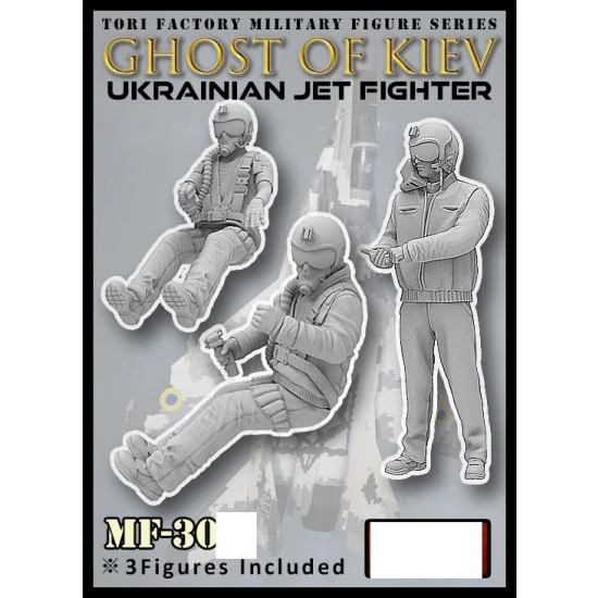 Tori Factory MF-30B 1/48 Ghost of KIEV - Ukrainian Jet Fighter (3 figures)