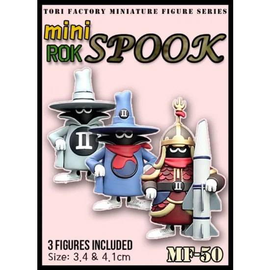 Tori Factory MF-50 ROK Mini SPOOK Set (3 Figures, heights: 3.4 cm and 4.1 cm)