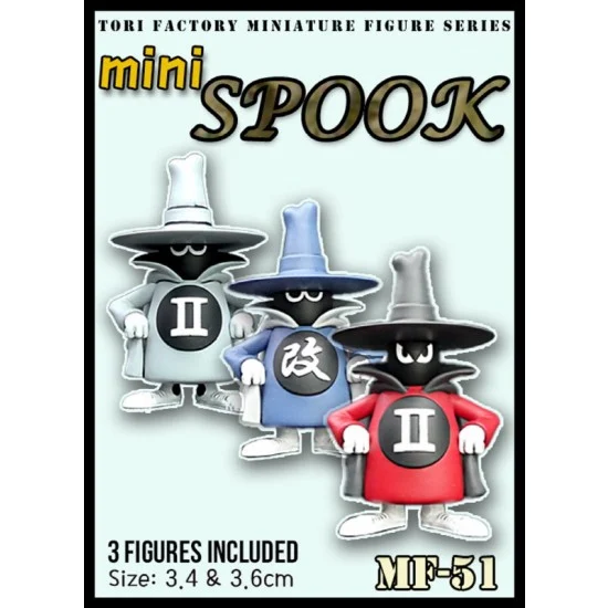 Tori Factory MF-51 Mini SPOOK Set (3 Figures, heights: 3.4 cm and 3.6 cm)