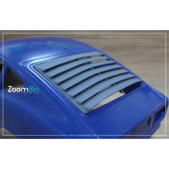 ZoomOn Z069-F 1/24 240Z Rear Window Louver for Fujimi kit