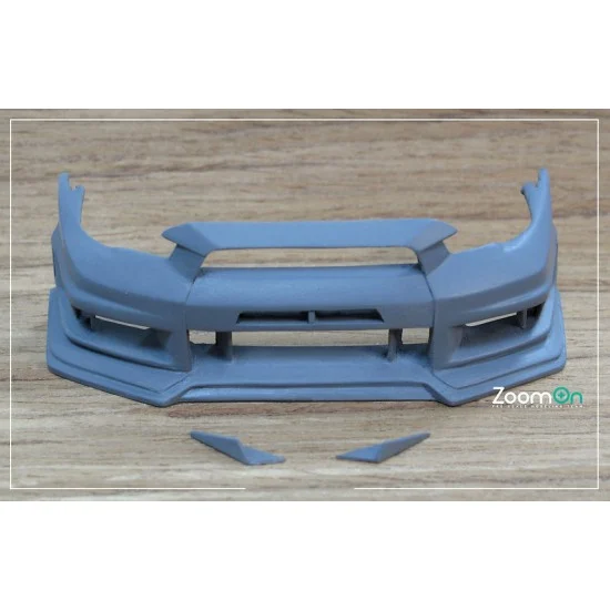 ZoomOn Z073 1/24 EVO X Varis Front Bumper for Aoshima kit - Model Cars
