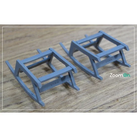 ZoomOn Z089 1/24 Bride ''Emperor'' Seat Stand (2pcs) - Model Cars