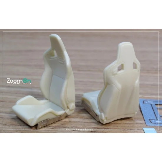 ZoomOn Z103 1/24 Recaro Cross Sportster CS Bucket Seat - Model Cars