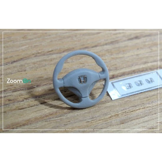 ZoomOn Z105 1/24 Honda MOMO Steering Wheel - Model Cars