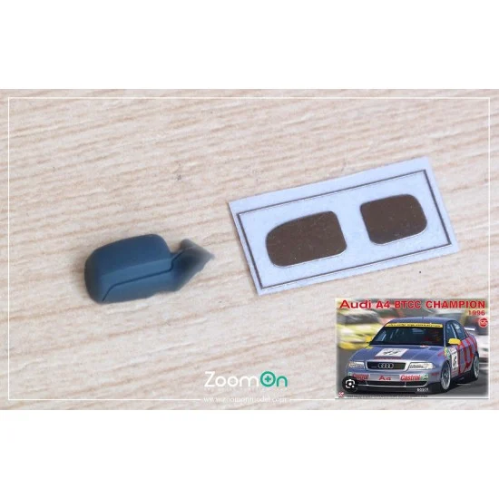 ZoomOn Z177 1/24 Audi A4 BTCC 96' Short Mirror for NuNu kit (1 part) - Model Cars
