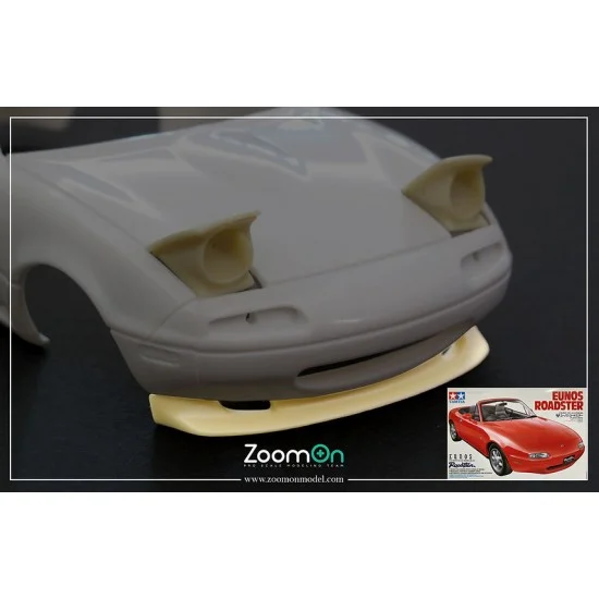 ZoomOn Z185 1/24 Mazda MX-5 (NA) Front Lip for Tamiya kit