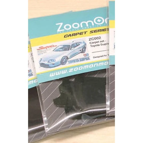 ZoomOn ZC002-GREEN 1/24 Toyota Supra (JZA80) #Green Carpet set for Tamiya kit