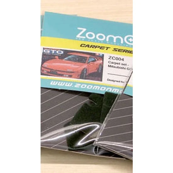 ZoomOn ZC004-GREEN 1/24 Mitsubishi GTO #Green Carpet set for Tamiya kit