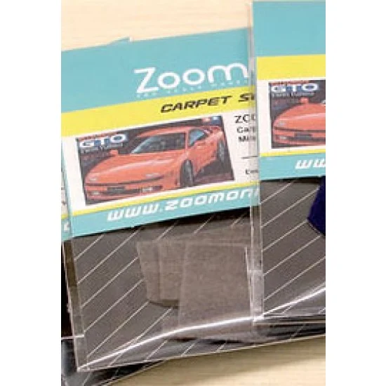 ZoomOn ZC004-GREY 1/24 Mitsubishi GTO #Grey Carpet set for Tamiya kit
