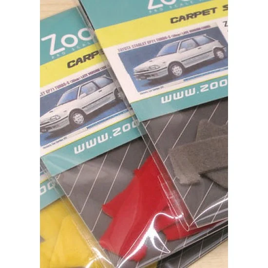 ZoomOn ZC011-RED 1/24 Toyota Starlet EP71 #Red Carpet set for Hasegawa kit