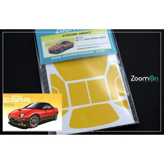 ZoomOn ZD174 1/24 AZ-1 / Cara Window Masks for Aoshima kit