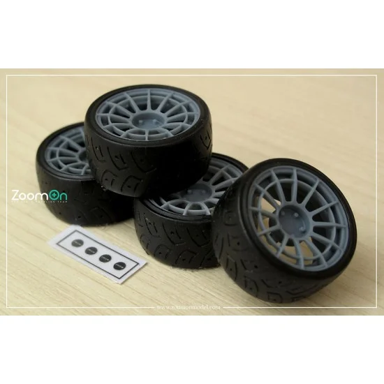 ZoomOn ZR085-16 1/24 16'' Enkei NT03RR Rim set with Tyres