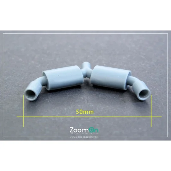 ZoomOn ZT055 1/24-1/25 Dual Exhaust