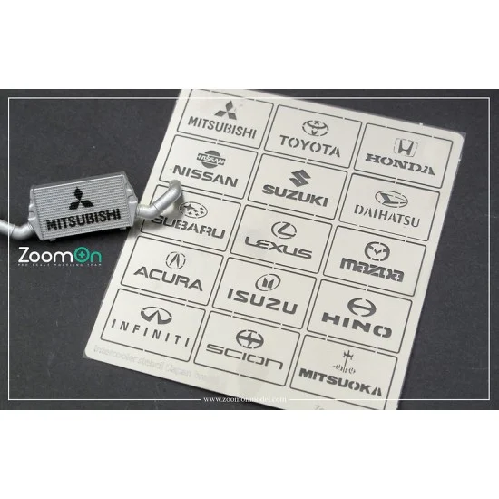 ZoomOn ZT056 1/20 -1/25 Intercooler Stencil (Japan Brand)