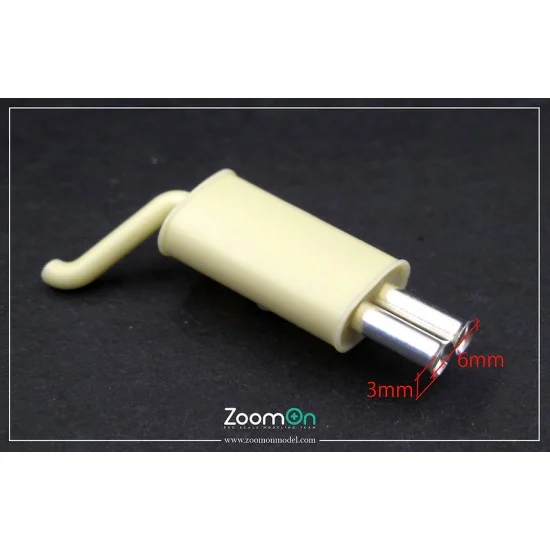 ZoomOn ZT062 1/24-1/25 Dual Exhaust B (each pipe dia 3mm)