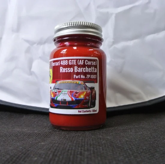 Zero Paints 1007-488 Ferrari 488 GTE (AF Corse) Rosso Barchetta Red Paint 60ml
