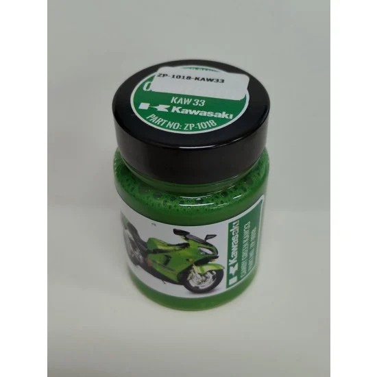 Zero Paints 1018-KAW33 Kawasaki (Moto) Paint - KAW 33 - Candy Green (60ml)