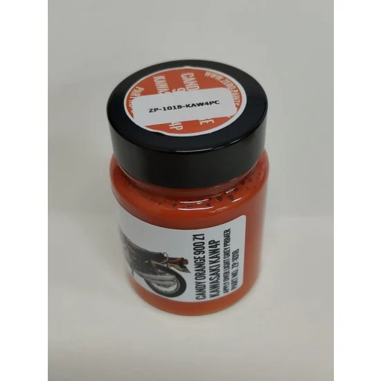 Zero Paints 1018-KAW4PC Kawasaki (Moto) Paint - KAW 4P Candy Orange 900 Z1 1970s (60ml)