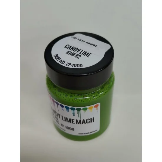 Zero Paints 1018-KAW82 Kawasaki (Moto) Paint - KAW 82 Candy Lime Mach II 1970s (60ml)
