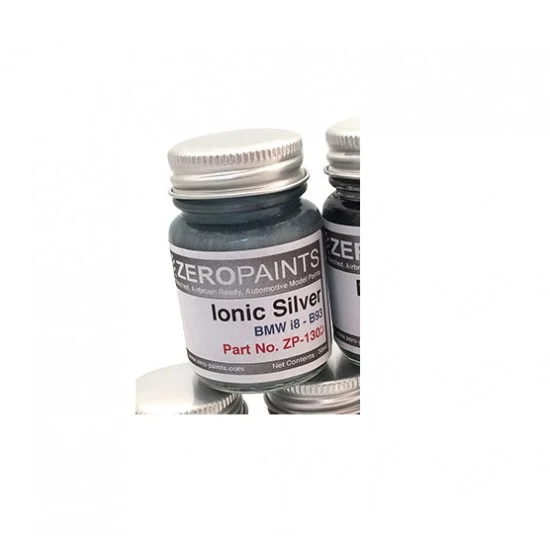 Zero Paints 1303-LON BMW i8 Paints Lonic Silver 30ml