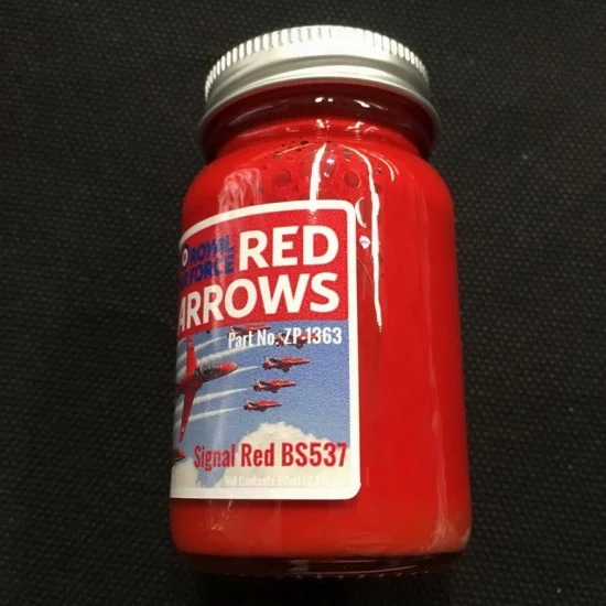 Zero Paints 1363 Red Arrows - Signal Red Gloss Paint 60ml