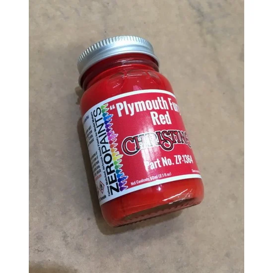Zero Paints 1364 Christine Red - Plymouth Fury 60ml