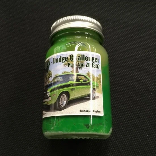 Zero Paints 1397 1970's Dodge Challenger R/T Green Go Paint 60ml - Hobby & Model Paints
