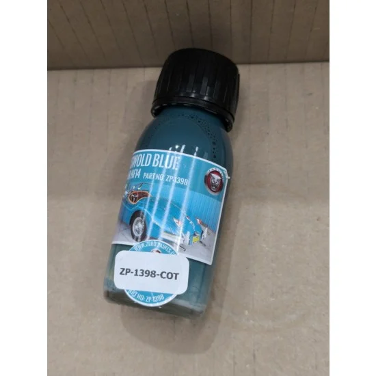 Zero Paints 1398-COT Vintage Jaguar Paint (E Type etc) - Cotswold Blue 60ml