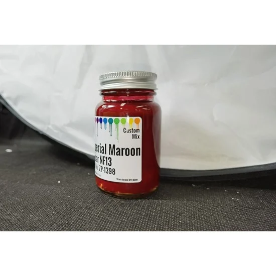 Zero Paints 1398-IMP Vintage Jaguar Paint (E Type etc) - Imperial Maroon 60ml
