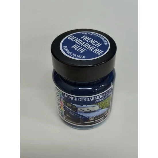 Zero Paints 1458 French Gendarmerie Blue Paint 60ml - Hobby & Model Paints