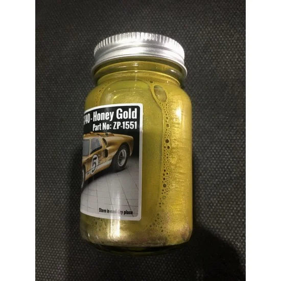 Zero Paints 1551 Ford GT40 Honey Gold Paint (60ml) - Hobby & Model Paints